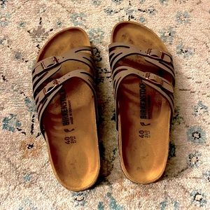 Birkenstock Granada Mocha birkibuk sandal size 40